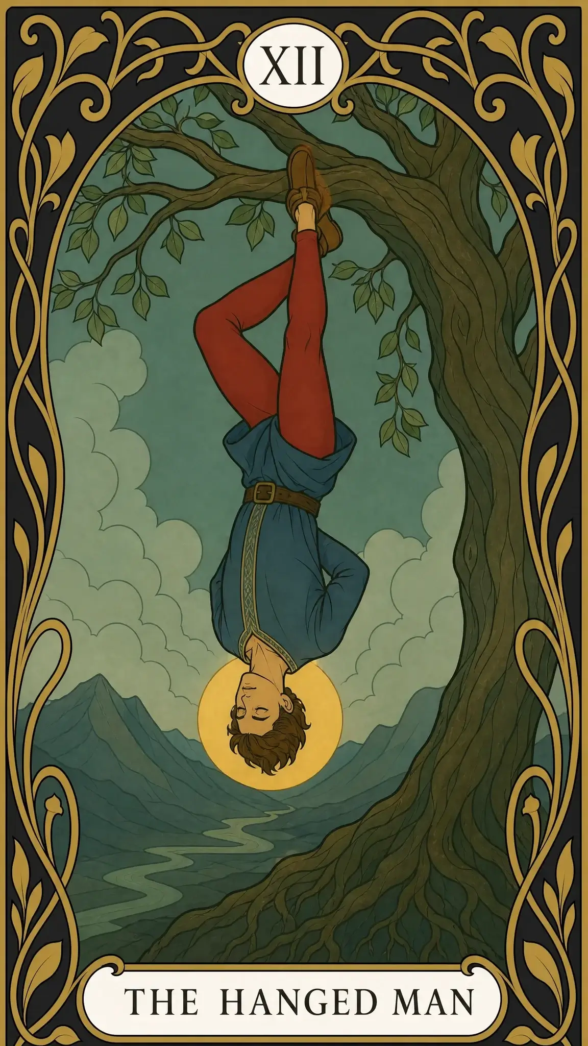 مرد به دار آویخته — کارت تاروت, XII The Hanged Man