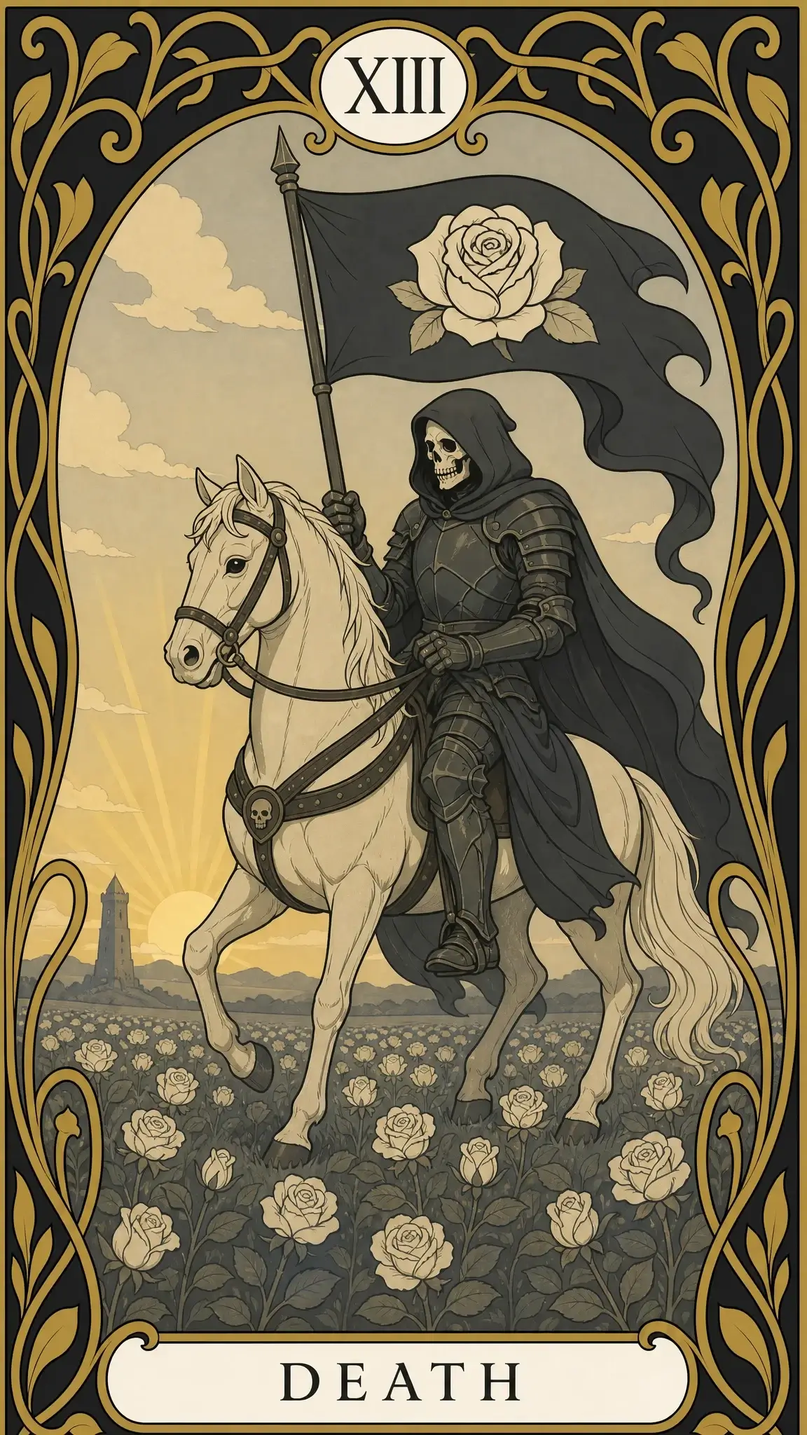 Smrt — tarotová karta, XIII Death
