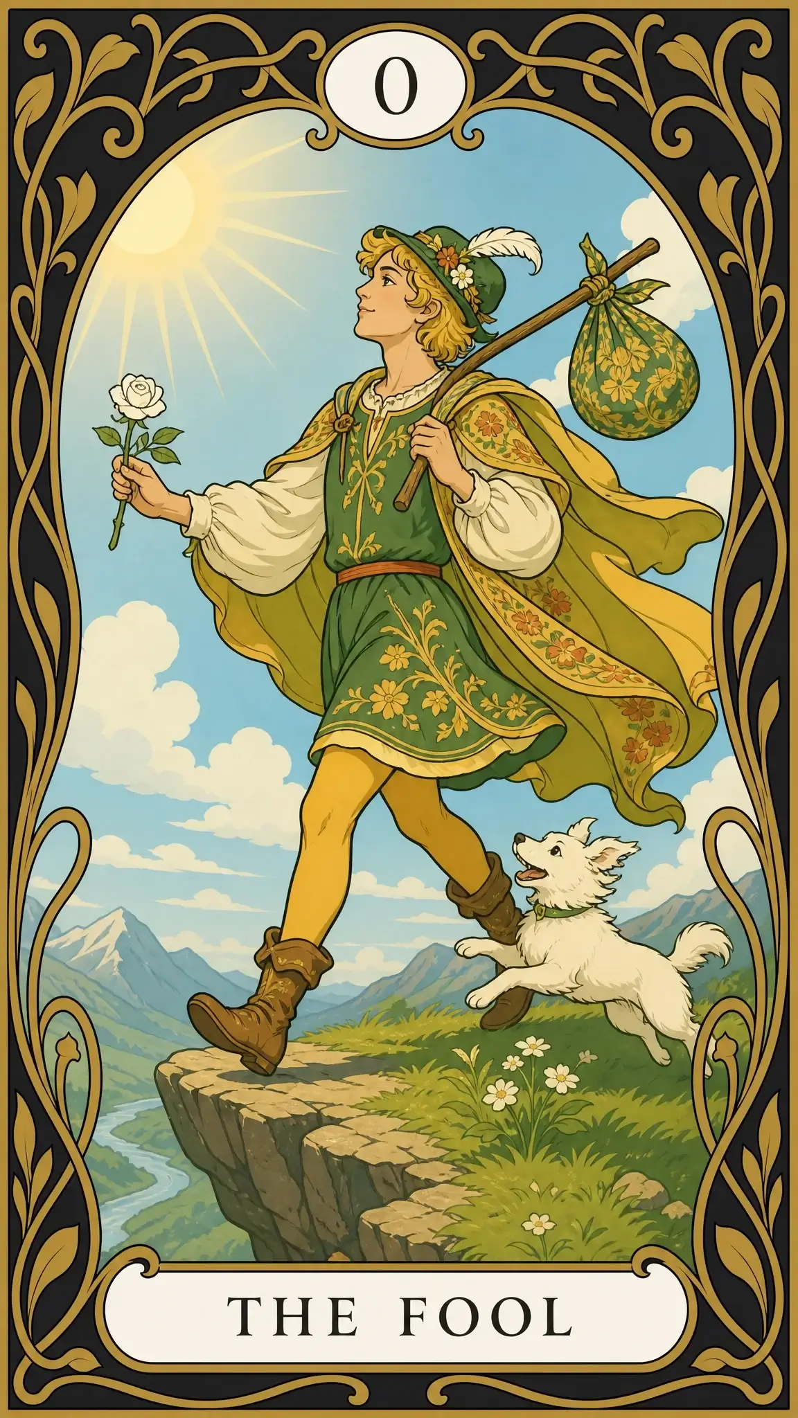 الأحمق — بطاقة تاروت, 0 The Fool
