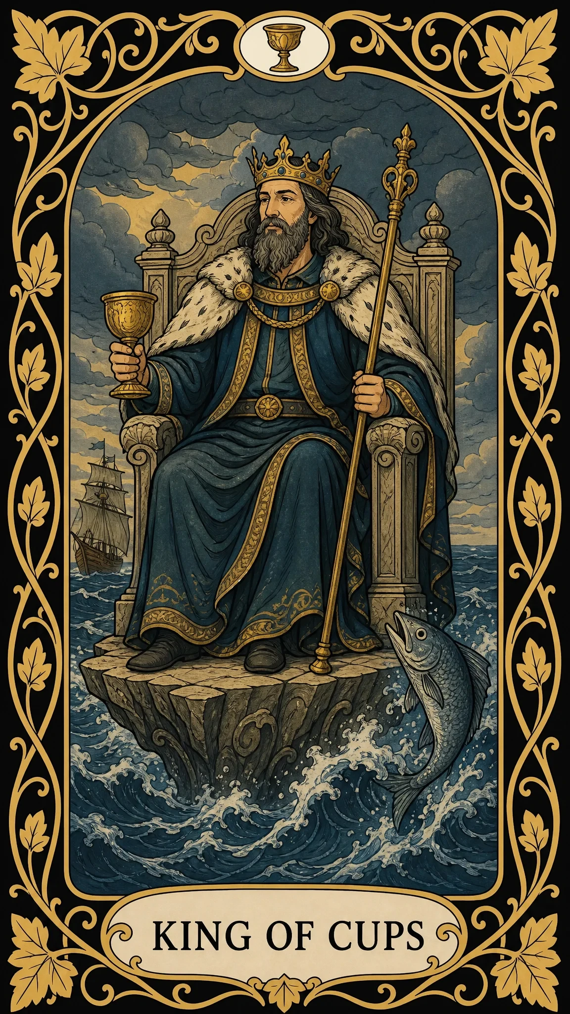 پادشاه جام — کارت تاروت, King of Cups