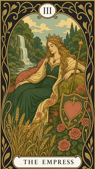 الإمبراطورة — بطاقة تاروت, III The Empress